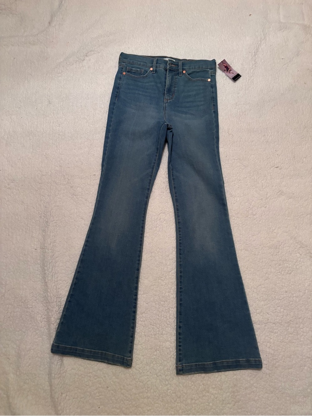 sofia by sofia vergara Blue Flare Jeans - Classic High Rise